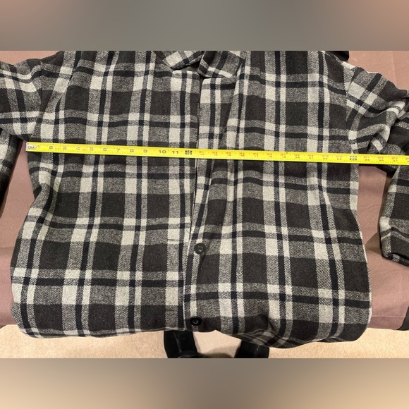 Plaid Black Coat - Picture 8 of 8